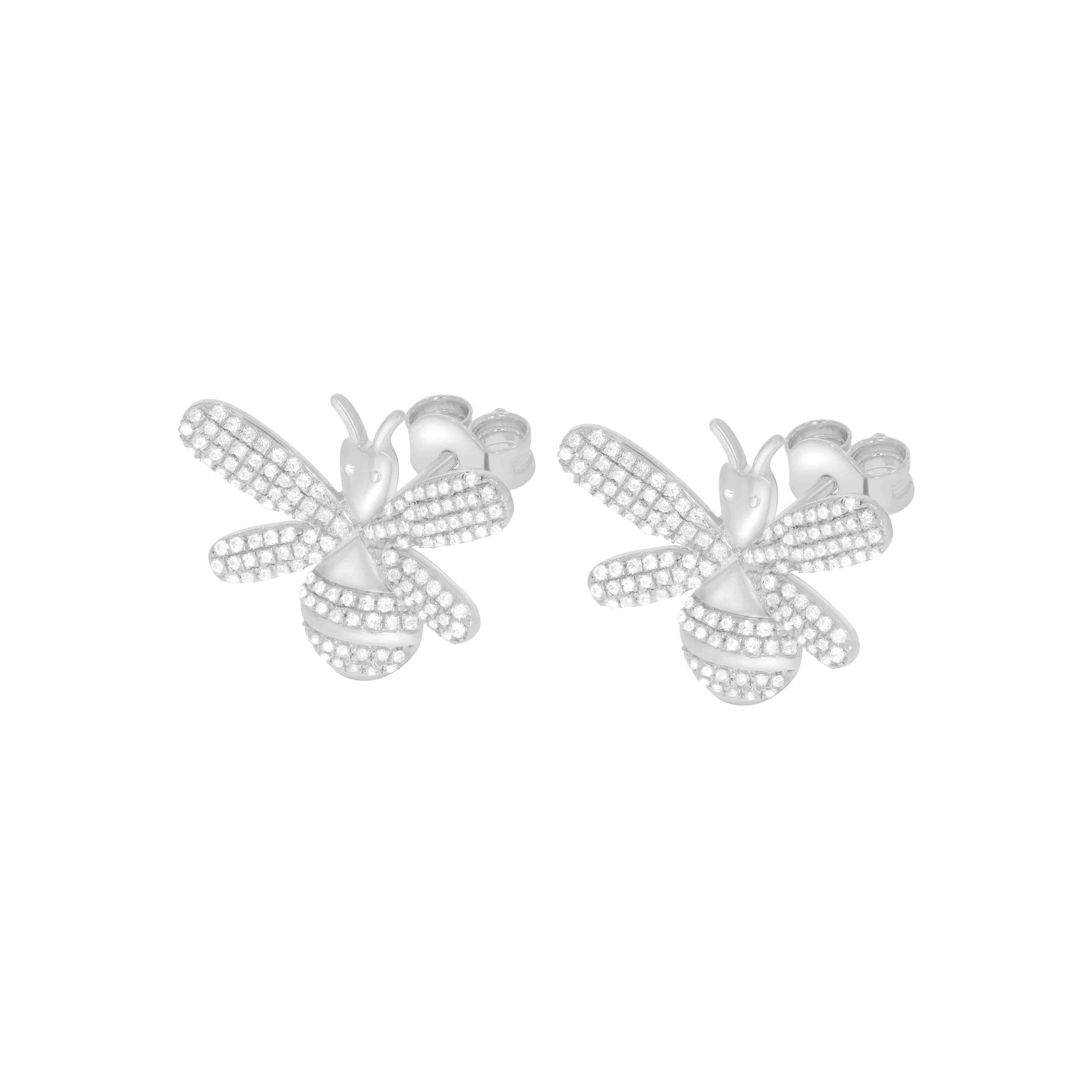 Bee Earrings ER21453A15MM